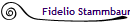Fidelio Stammbaum